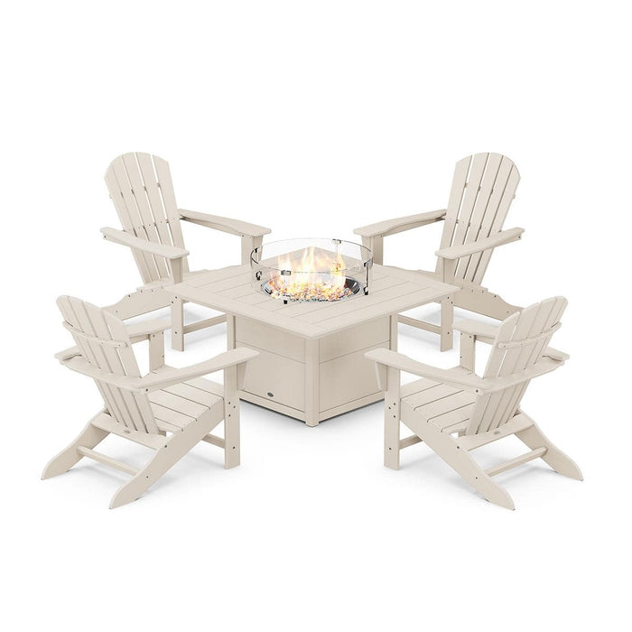 Palm Coast Adirondack 5 Piece Conversation Fire Group - The Great Escape