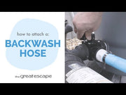 Video Tutorial: How to Attach a Backwash Hose Thumbnail - The Great Escape