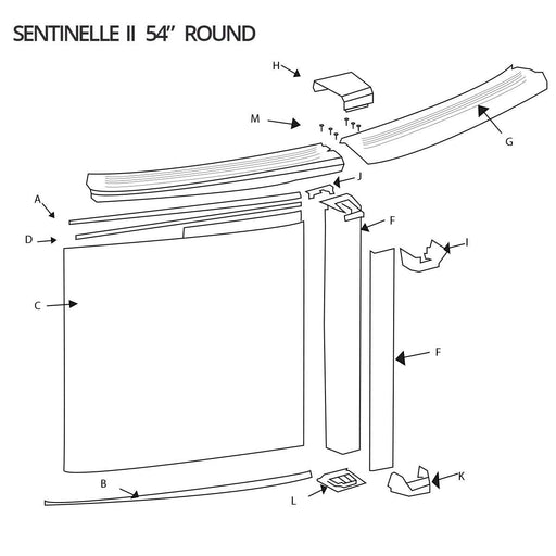 Quantum / Sentinelle II 54" (ROUND SECTION) - The Great Escape