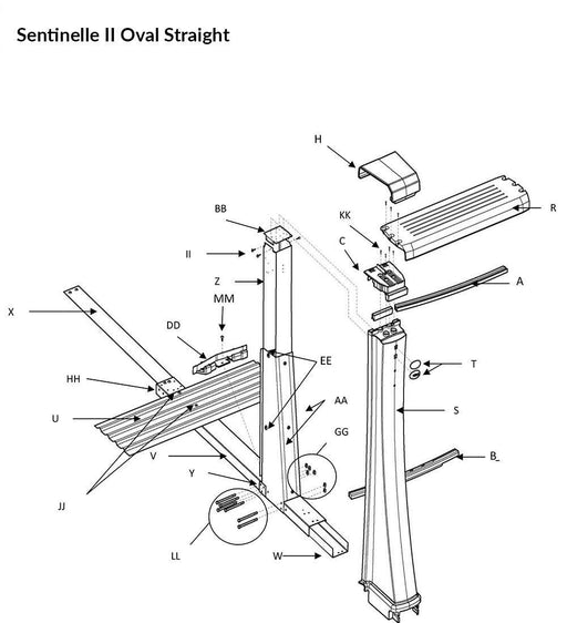 Quantum /  Sentinelle II 54" (Straight Section) - The Great Escape