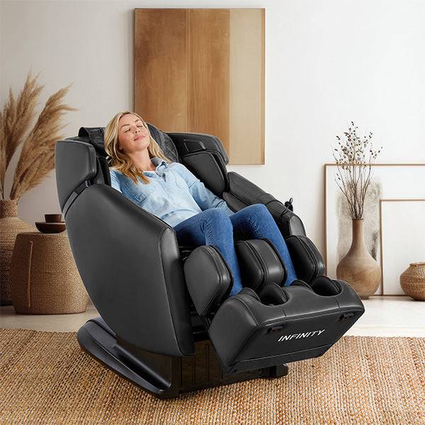 Riage 4D Massage Chair - Black - The Great Escape