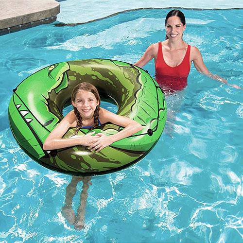 River Gator Inflatable Swim Ring - The Great Escape