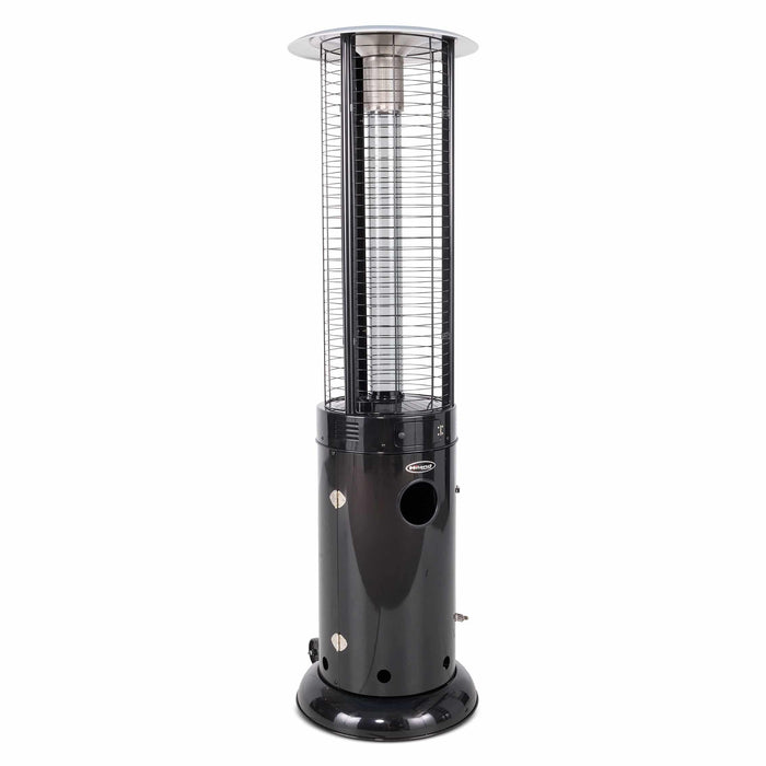 Round Glass Tube 40K BTU Patio Heater - The Great Escape