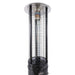 Round Glass Tube 40K BTU Patio Heater - The Great Escape