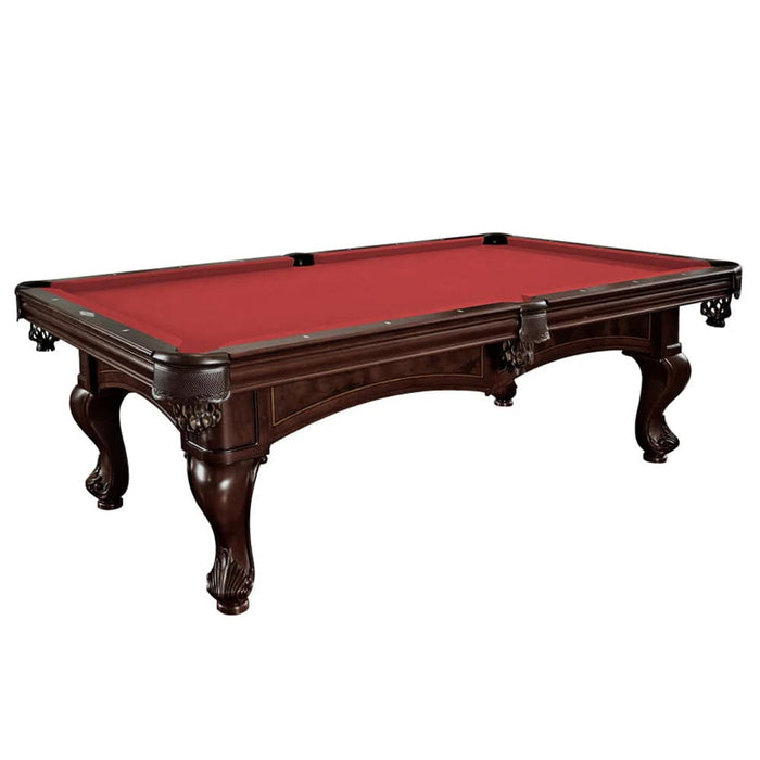 8' Brunswick Santini Pool Table Espresso