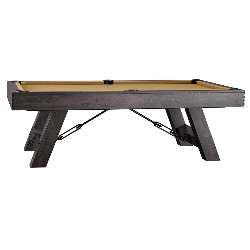 8' American Heritage Savannah Pool Table - Charcoal - The Great Escape