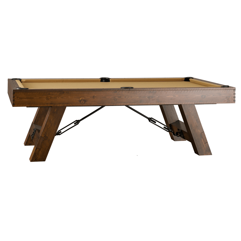 8' American Heritage Savannah Pool Table - Sable - The Great Escape
