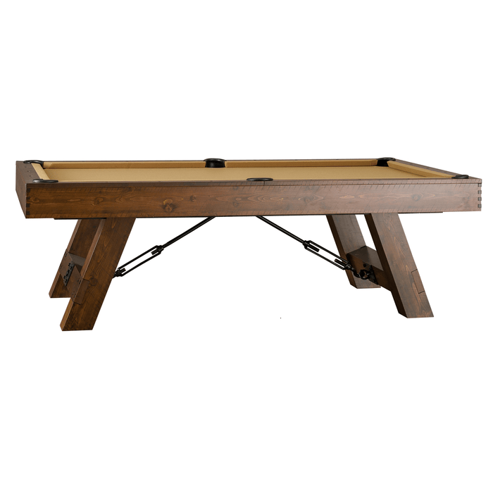 8' American Heritage Savannah Pool Table - Sable