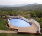 Seascape Semi-Inground Swimming Pool - 54" - The Great Escape