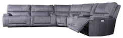 Seville 3 Piece Dual Power Sectional - The Great Escape