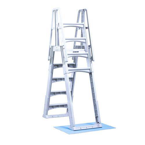 Slide Lock Adjustable A Frame Ladder - The Great Escape