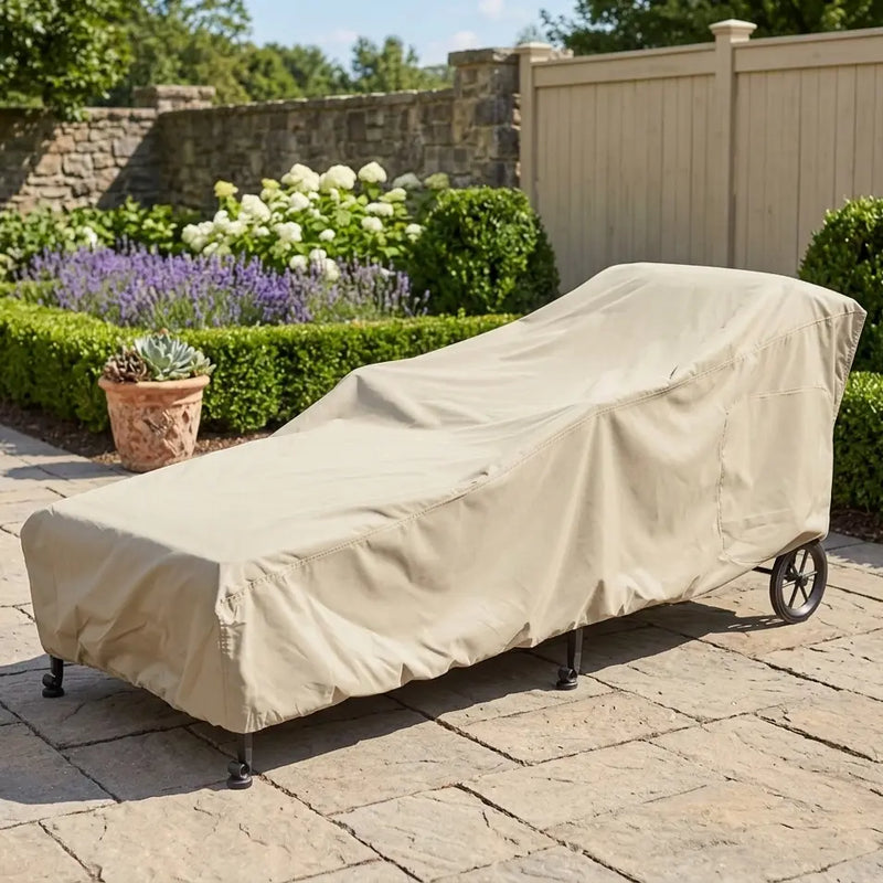 Small Chaise Cover With Elastic - The Great Escape