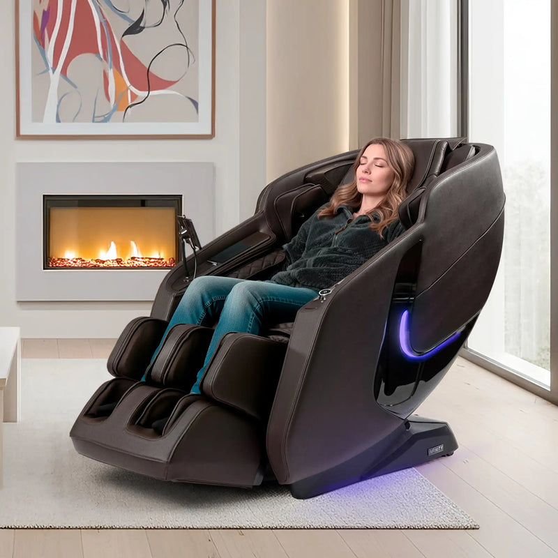 Solstice Deluxe Massage Chair Black - The Great Escape