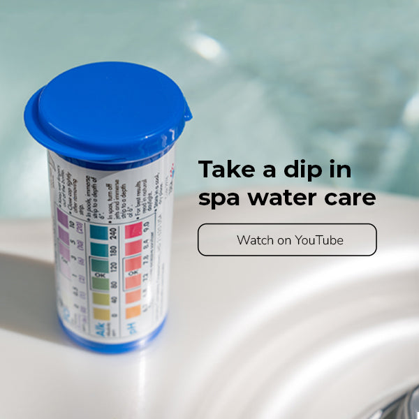 Take a dip in spa water care, watch on YouTube, including photo of Water PH Testing Strips