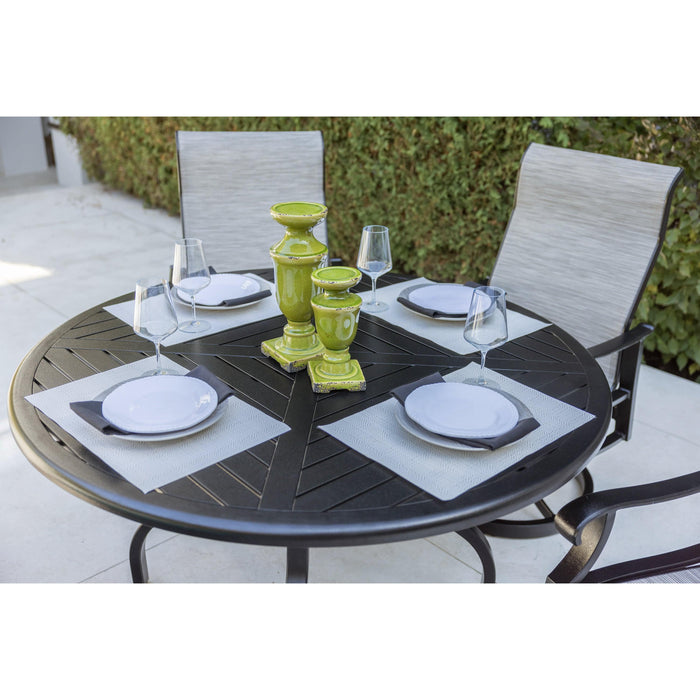 Stirling 5 Piece Ebony Dining Group