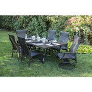 Stirling 7 Piece Woven Dining Group - The Great Escape