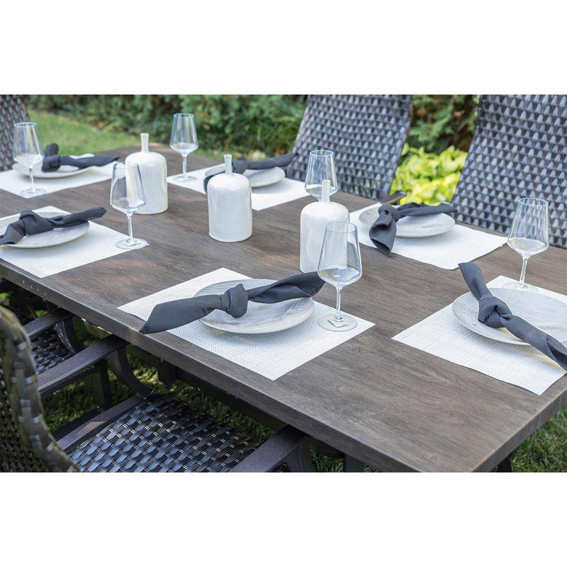 Stirling 7 Piece Woven Dining Group - The Great Escape