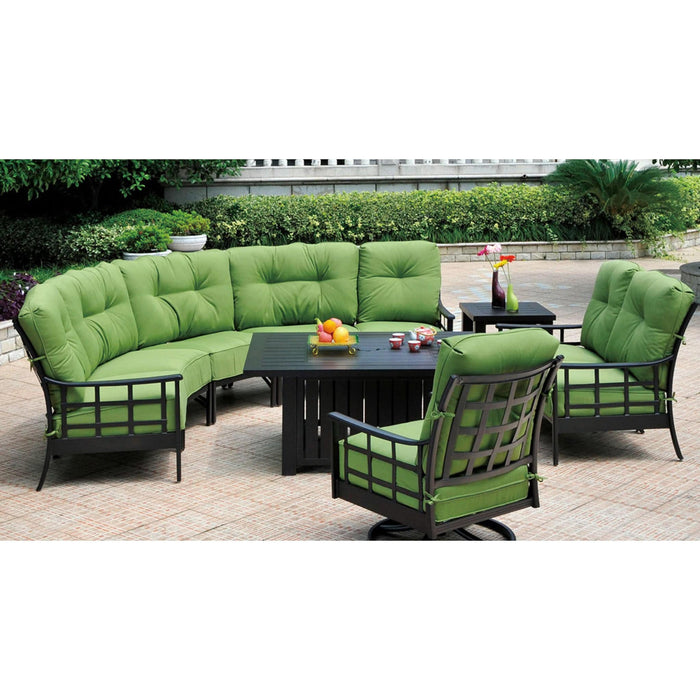 Stratford 6 Piece Curved Sectional Group - The Great Escape