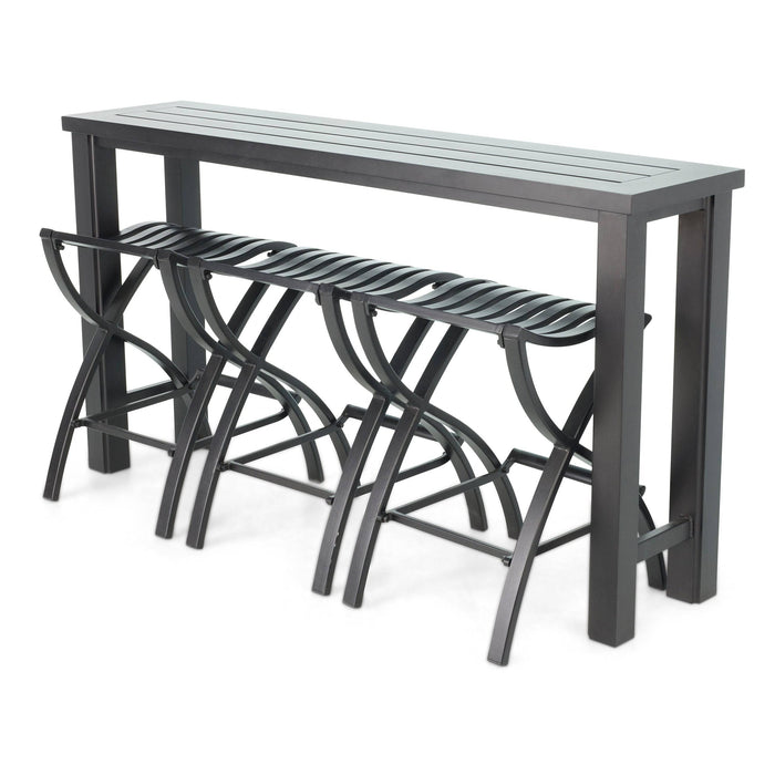 Stratford II Console Counter Height Group - The Great Escape