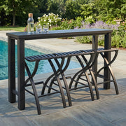 Stratford II Console Counter Height Group - The Great Escape
