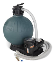 Swimpro 256T W/ 2.0 HP 2SPD Twist Lock Pump, Base, Fittings, & Hoses - The Great Escape