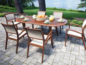 TOPAZ 7PC SLING DINING GROUP - The Great Escape