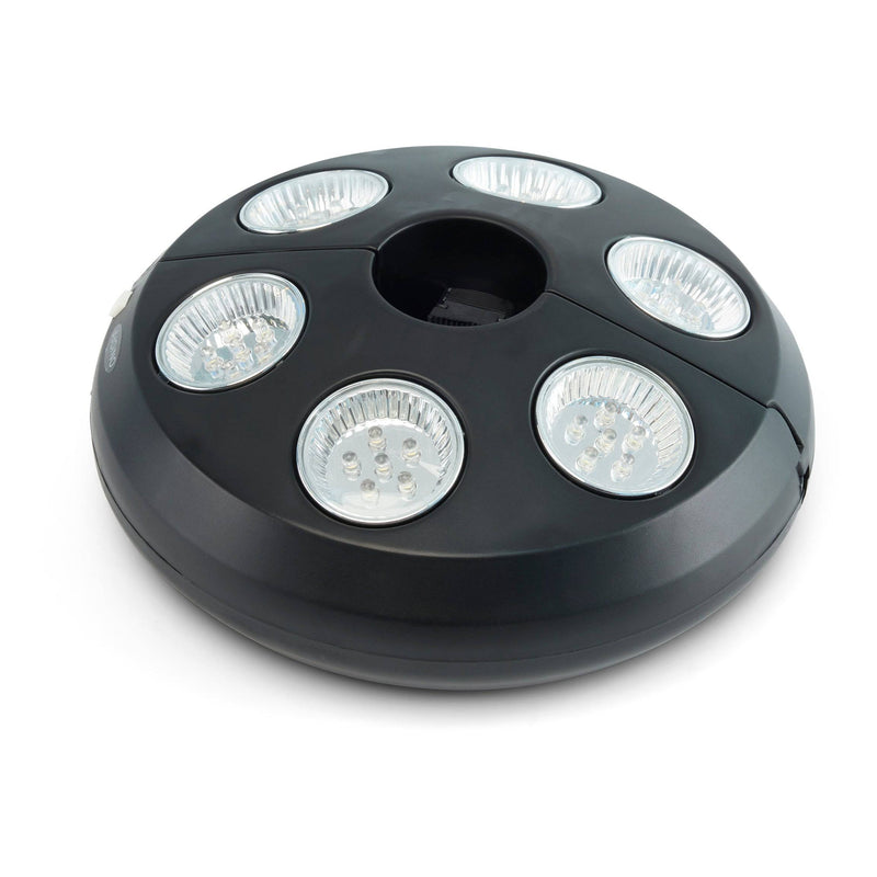 lowes patio umbrella led lights Vega 36 LED Rechargeable Umbrella Light — The Great Escape
