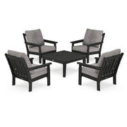 Vineyard 5 Piece Conversation Set - The Great Escape