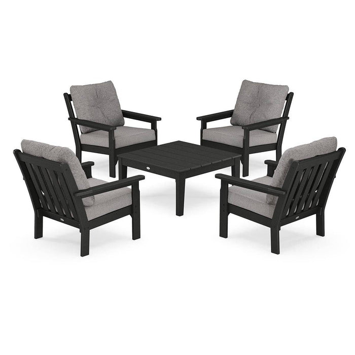 Vineyard 5 Piece Conversation Set - The Great Escape