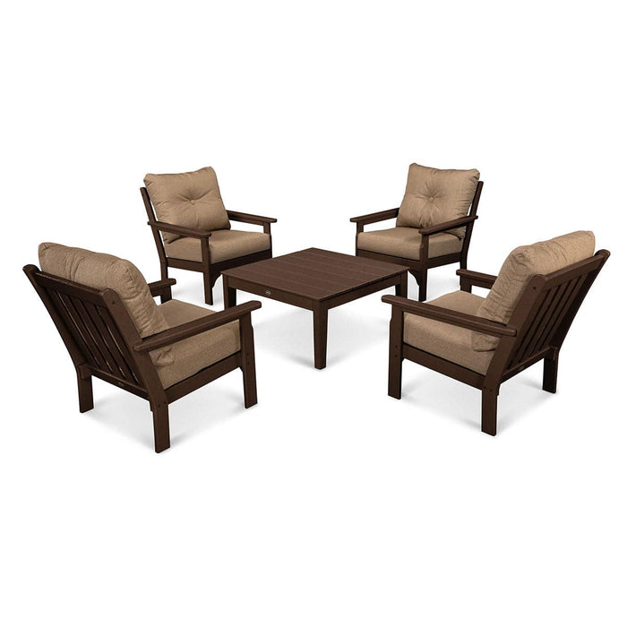 Vineyard 5 Piece Conversation Set - The Great Escape