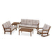 Vineyard 6 Piece Deep Seating Group - The Great Escape