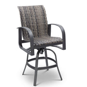 Wakefield Woven Swivel Barstool - The Great Escape