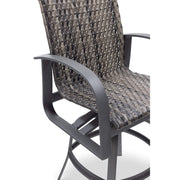 Wakefield Woven Swivel Barstool - The Great Escape