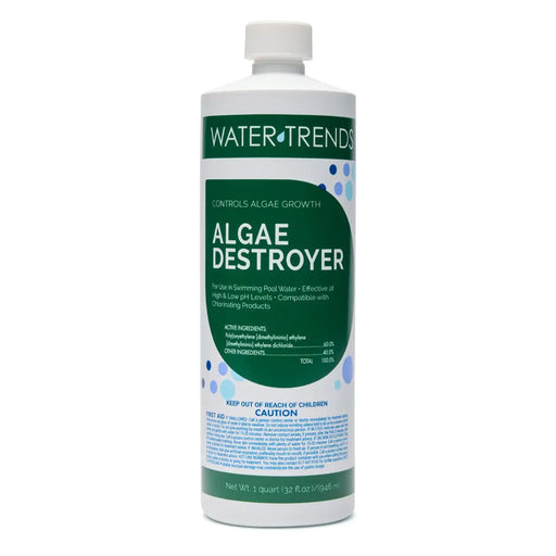 1 Quart Of WATER TRENDS 60% Algae Destroyer - The Great Escape