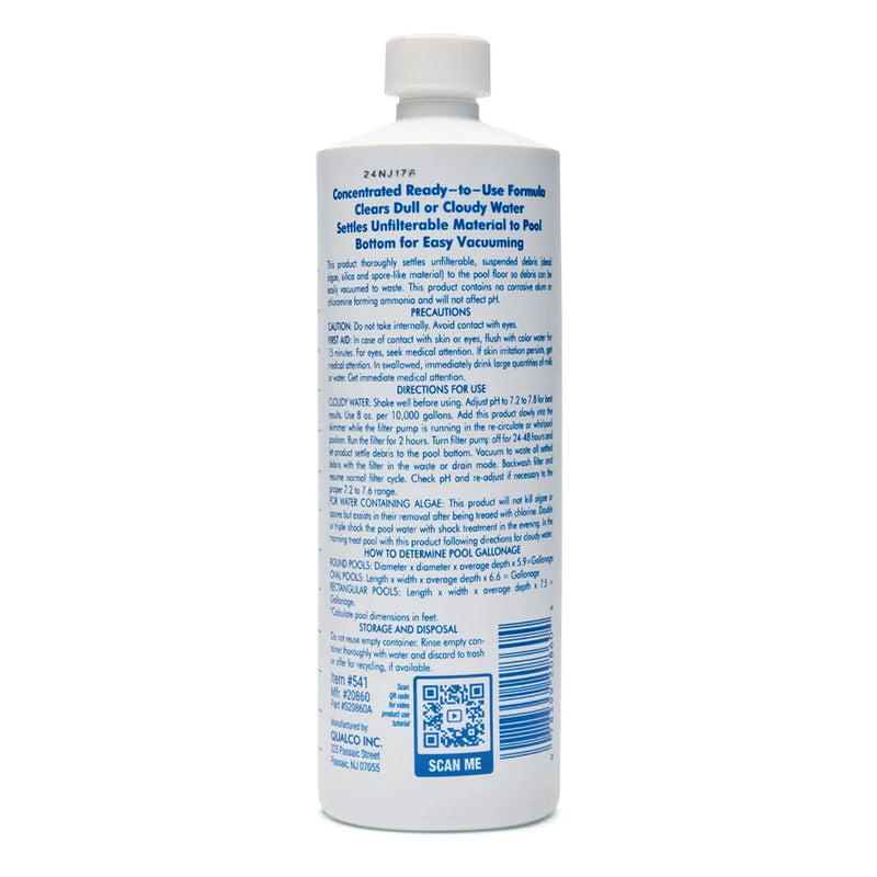 1 Quart Of WATER TRENDS Super Floc - The Great Escape