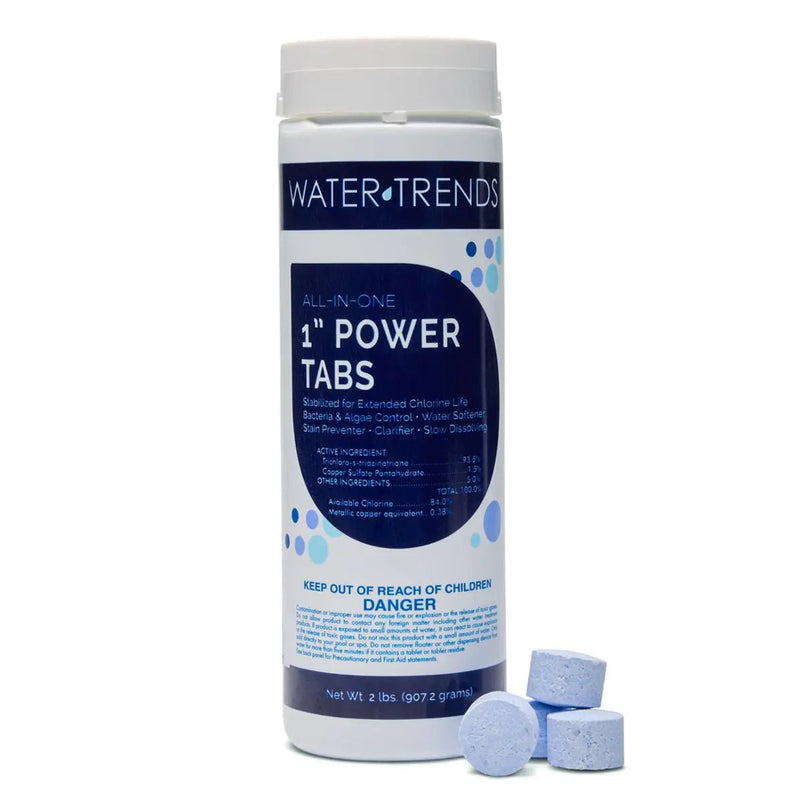 2 lbs. Of WATER TRENDS 6-in-1-1" Power Tabs