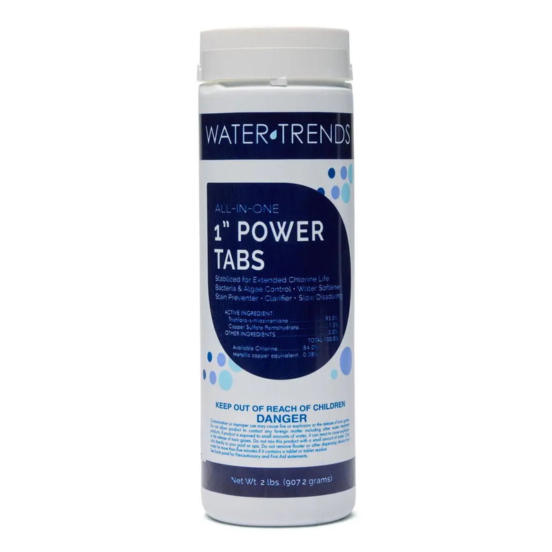 2 lbs. Of WATER TRENDS 6-in-1-1" Power Tabs