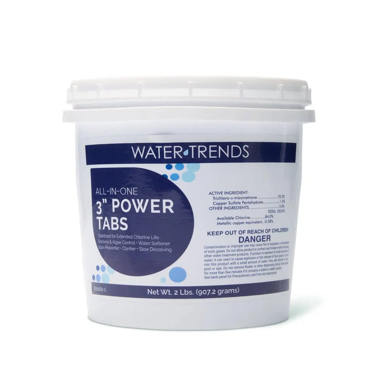 2 lbs. Of WATER TRENDS 6-in-1-3" Power Tabs