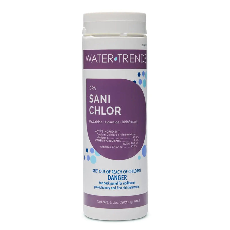 2 lbs. Of WATER TRENDS Sani Chlorine - The Great Escape