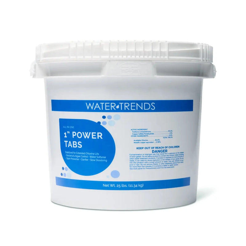 25 lbs. Of WATER TRENDS 6-in-1-1" Power Tabs - The Great Escape