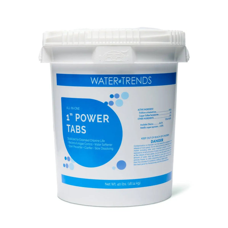 40 lbs. Of WATER TRENDS 6-in-1-1" Power Tabs