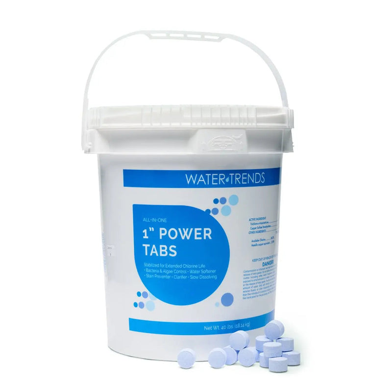 40 lbs. Of WATER TRENDS 6-in-1-1" Power Tabs