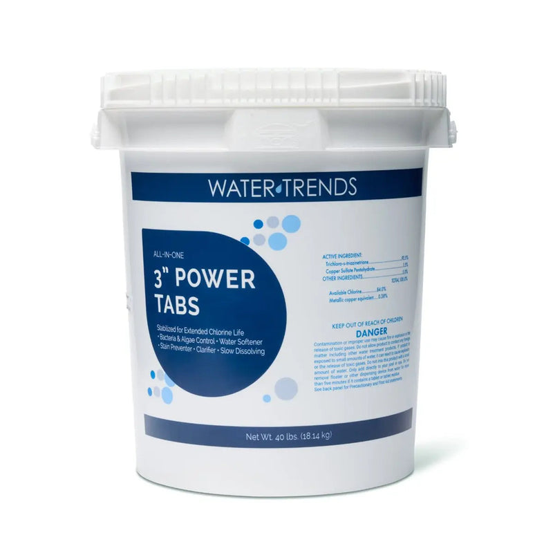 40 lbs. Of WATER TRENDS 6-in-1-3" Power Tabs