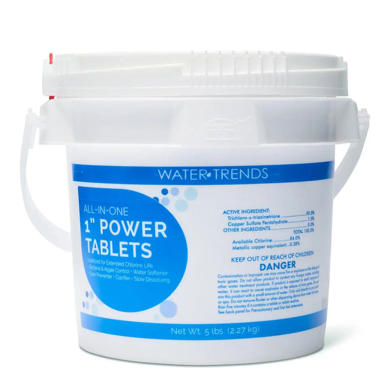 5 lbs. Of WATER TRENDS 6-in-1-1" Power Tablets