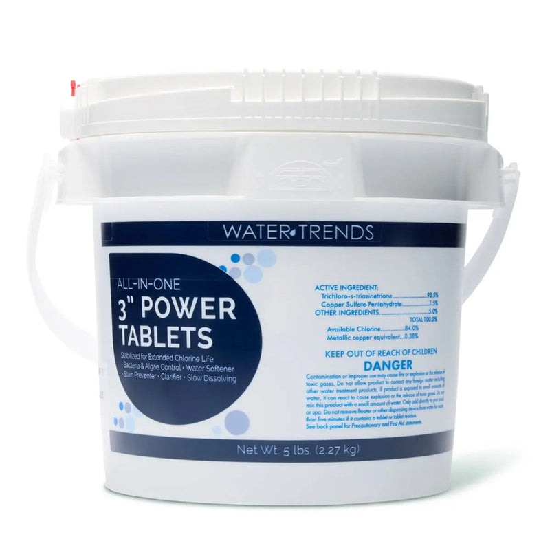 5 lbs. Of WATER TRENDS 6-in-1-3" Power Tabs