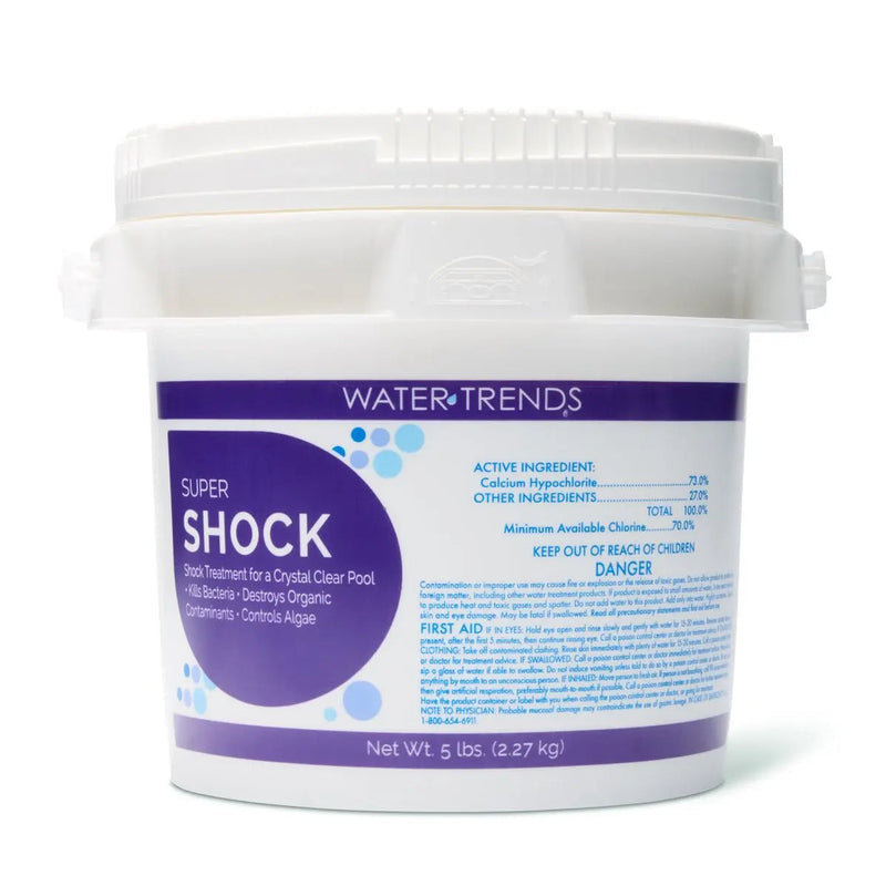 5 lbs. Of WATER TRENDS 73% Super Shock