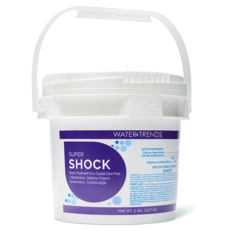 5 lbs. Of WATER TRENDS 73% Super Shock