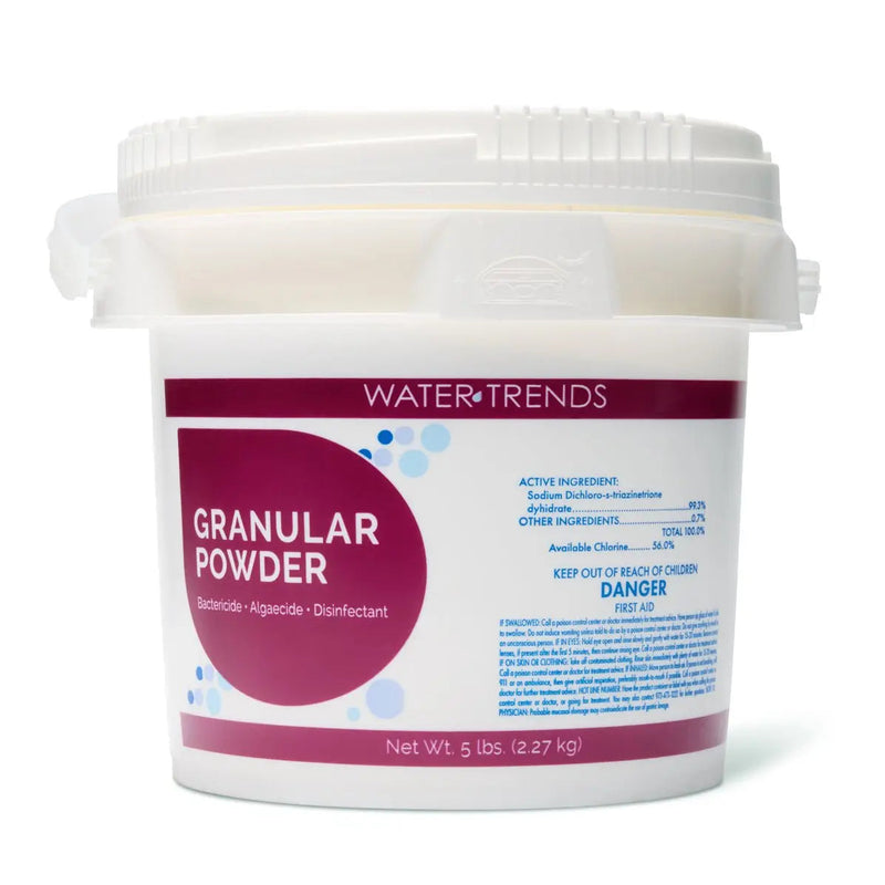 5 lbs. Of WATER TRENDS Premium Chlorinating Powder - The Great Escape