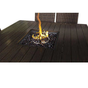 Bayfield 9 Piece Bar Height Fire Table Group - WaterTrendsStore - Coffee Weave - 84916