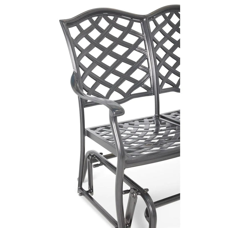 Hanley Cast Double Glider W/ Cushion - WaterTrendsStore - Flax - 17563